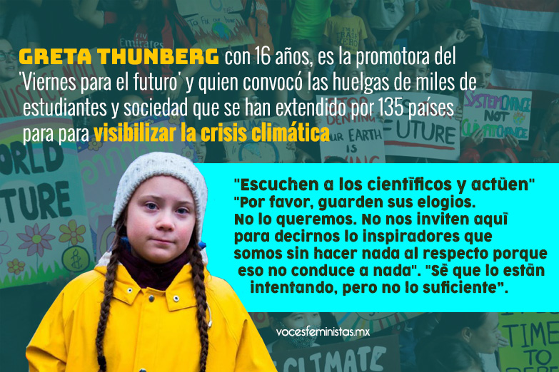 El grito de protesta de Greta Thunberg llega a 135 países en los 'Viernes  para el futuro'