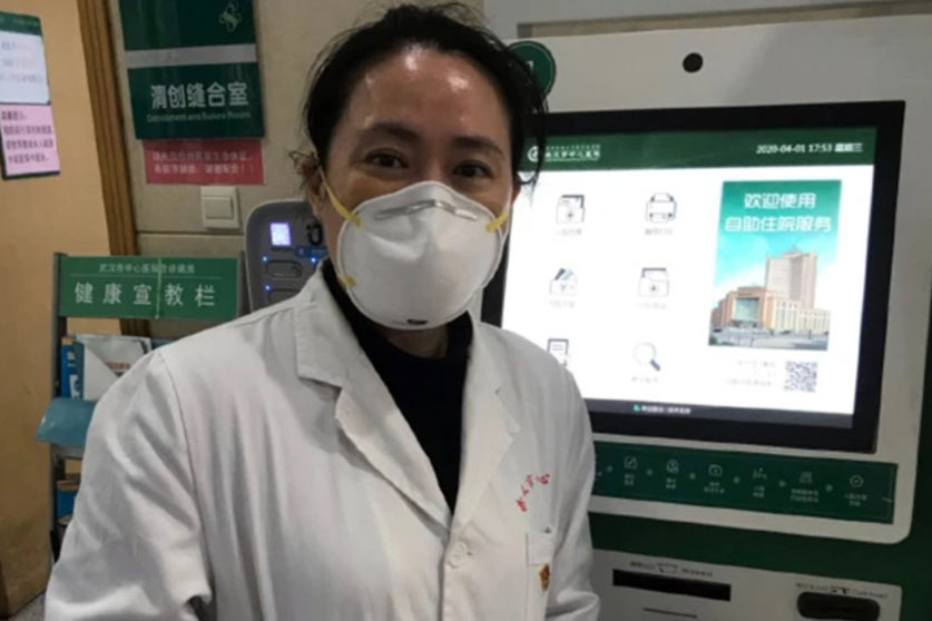 Desaparece la doctora que advirtió sobre el coronavirus y la censura en China