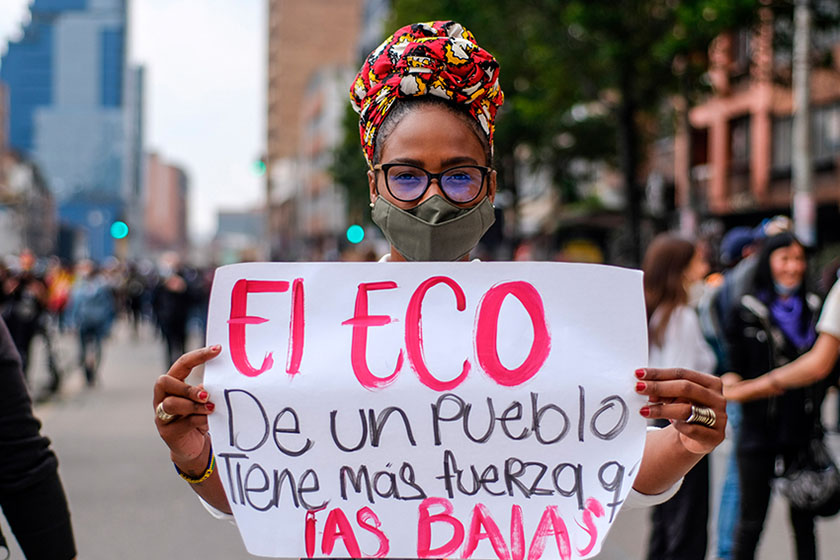 Colombia: 21 personas víctimas de violencias de género; denuncian delitos falsos contra defensoras