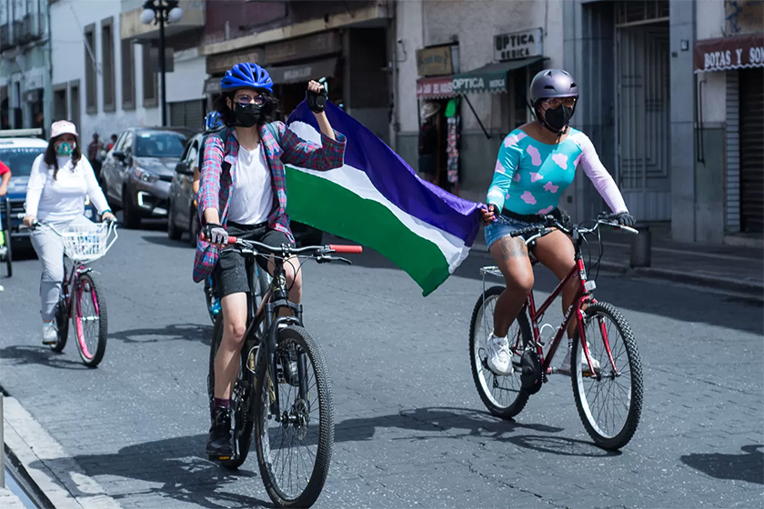 “Rodar es resistir”: mujeres en Puebla rompen estereotipos y se apropian de espacios