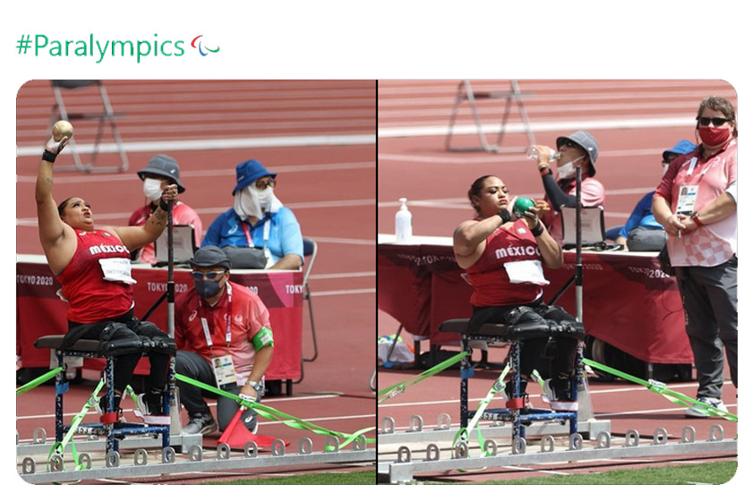 #Campeonas: Gloria Zarza gana medalla de plata en lanzamiento de bala en Paralímpicos Tokio 2020