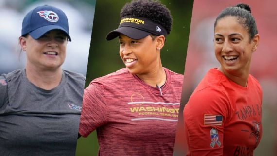 La NFL tendrá ocho mujeres coaches asistentes de tiempo completo