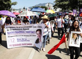 A un mes sin Sandra Domínguez. Revictimización y campaña de desprestigio: familiares