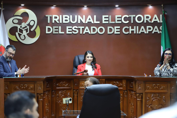 Magistrada Magali Arellano Córdova, Presidenta del Tribunal Electoral de Chiapas